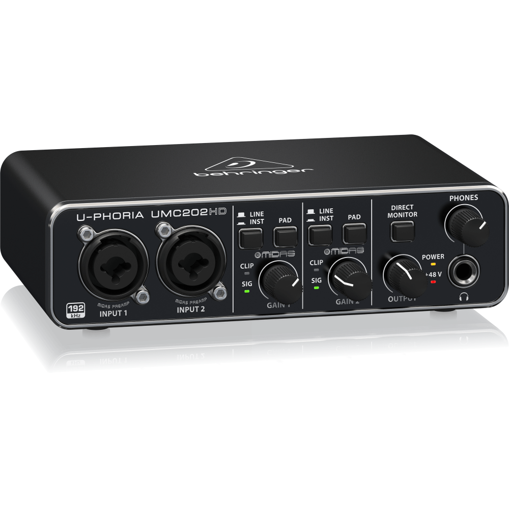 Звуковая карта Behringer UMC202HD USB