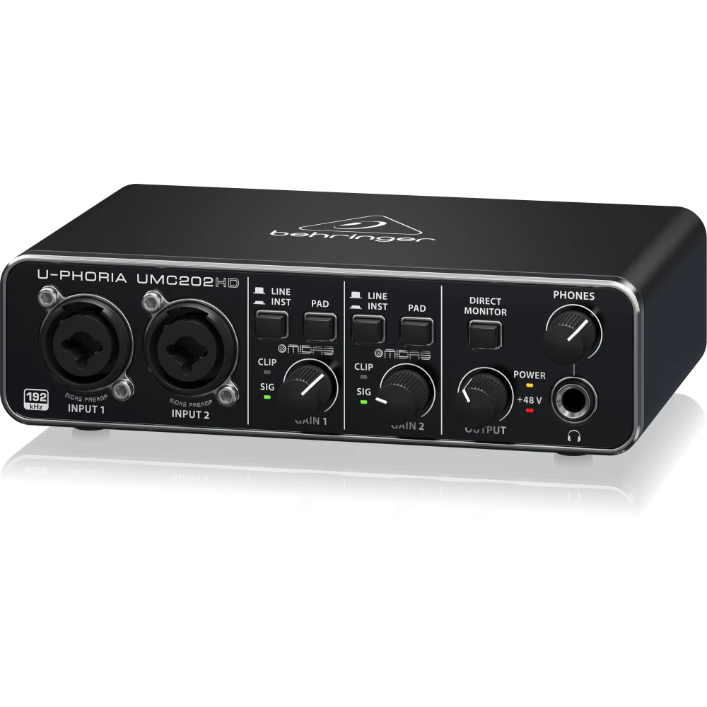 Звуковая карта Behringer UMC202HD USB - фото 2