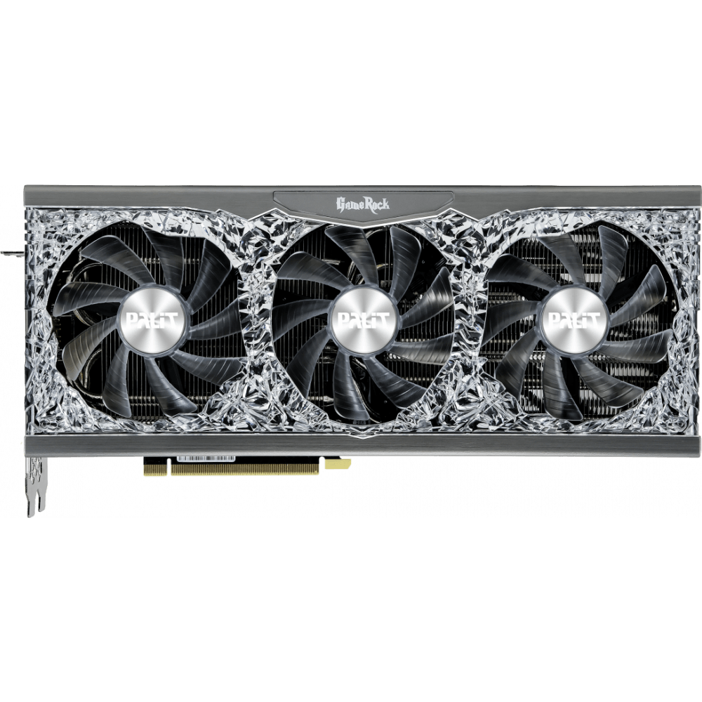 ..... Видеокарта RTX 3080 Palit GameRock 10Gb LHR (NED3080U19IA-1020G V1) OEM (4680), из ремонта - фото 2