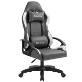 Игровое кресло Defender Chromos Grey/White (64675)
