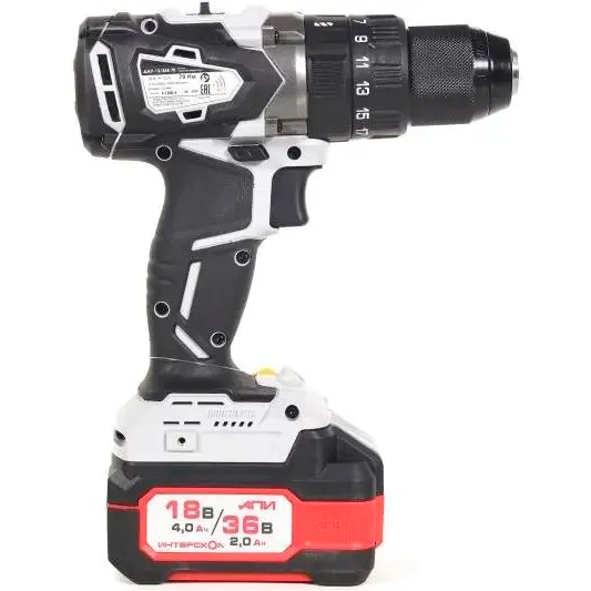 Дрель-шуруповёрт Интерскол ДАУ-13/36В 70 - 813.2.2.70 - фото 3