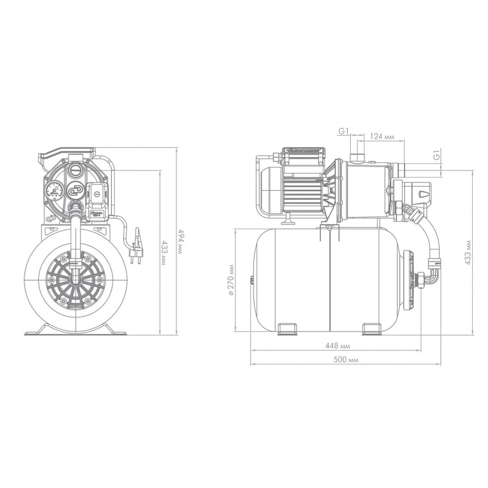 Насос Джилекс Джамбо 60/35 Н-24 2.0 - 3012 - фото 6