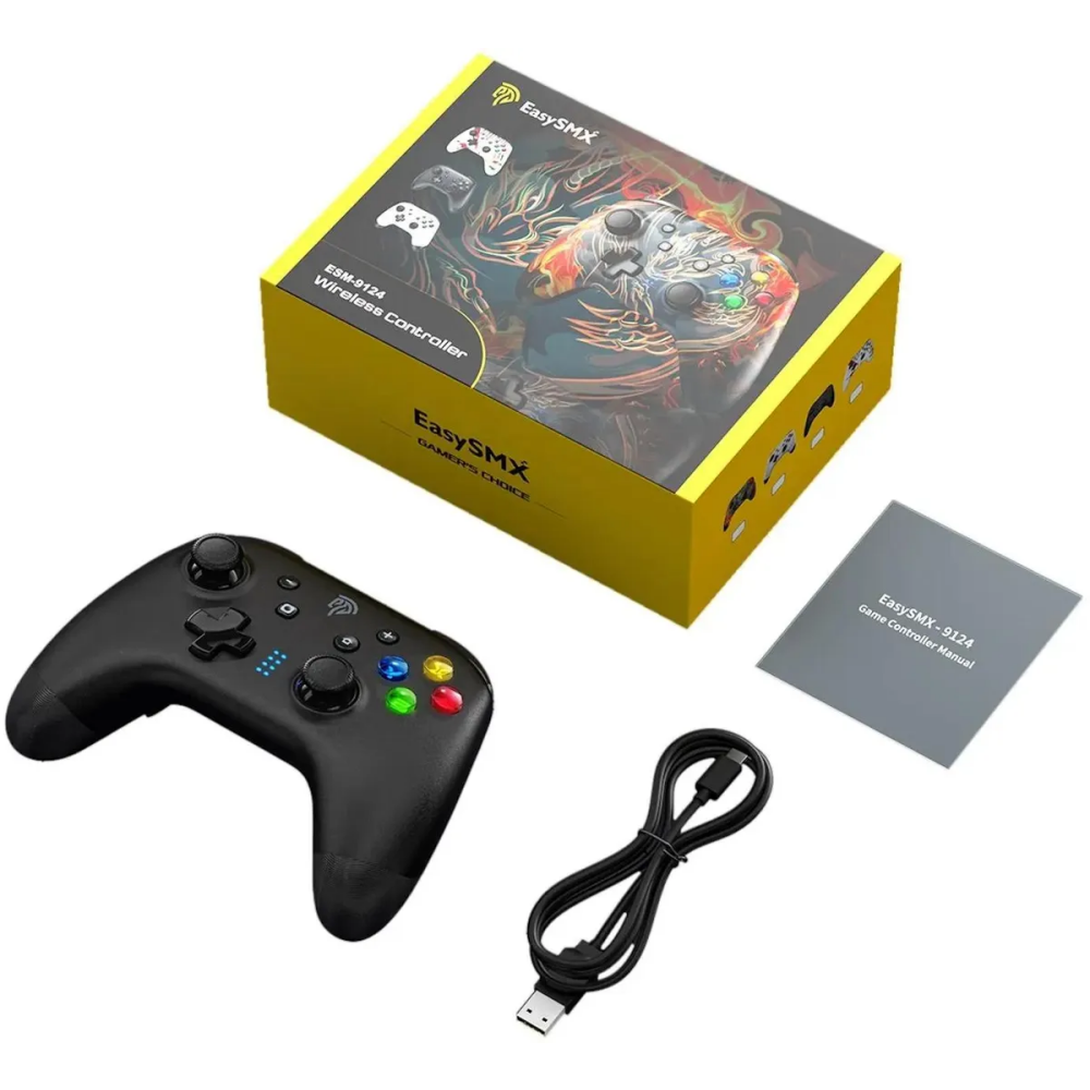 Геймпад EasySMX ESM-9124 Black - VG-C401 - фото 6