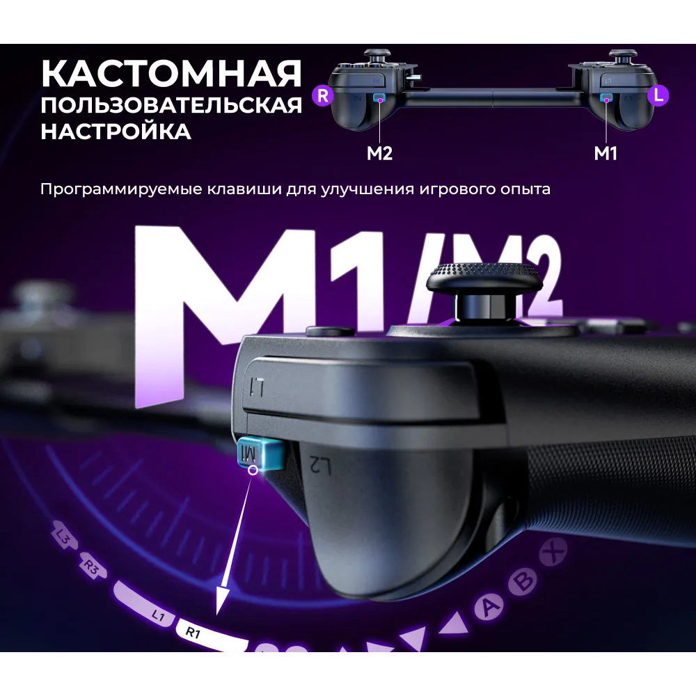 Геймпад EasySMX M10 Black - VG-C419 - фото 5