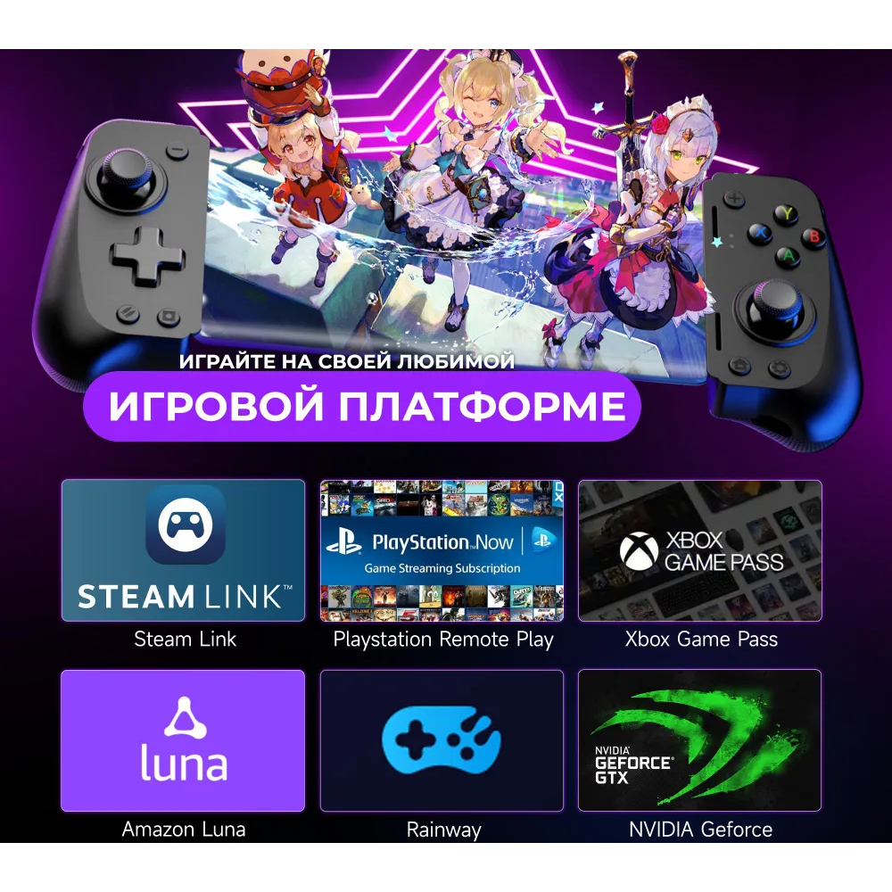 Геймпад EasySMX M10 Black - VG-C419 - фото 8