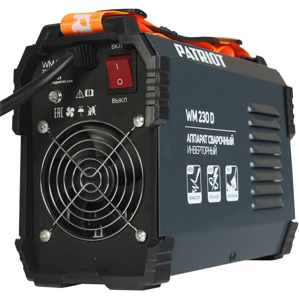 Сварочный аппарат PATRIOT WM230D MMA - 605302023 - фото 5