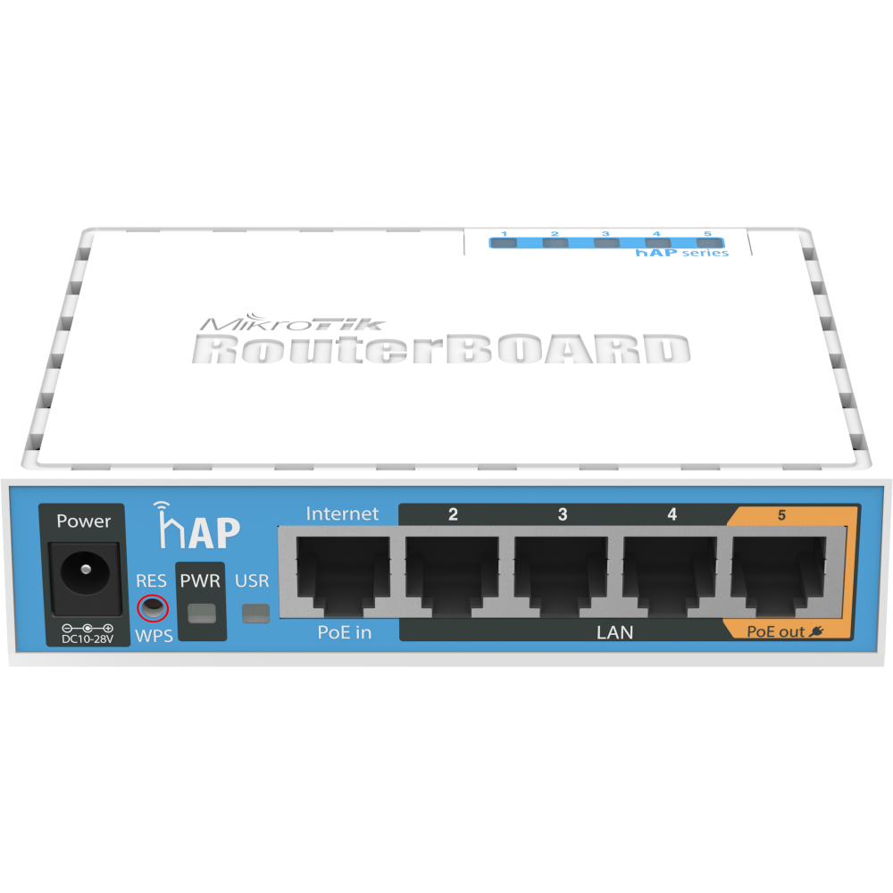Wi-Fi маршрутизатор (роутер) MikroTik RB951Ui-2nD hAP