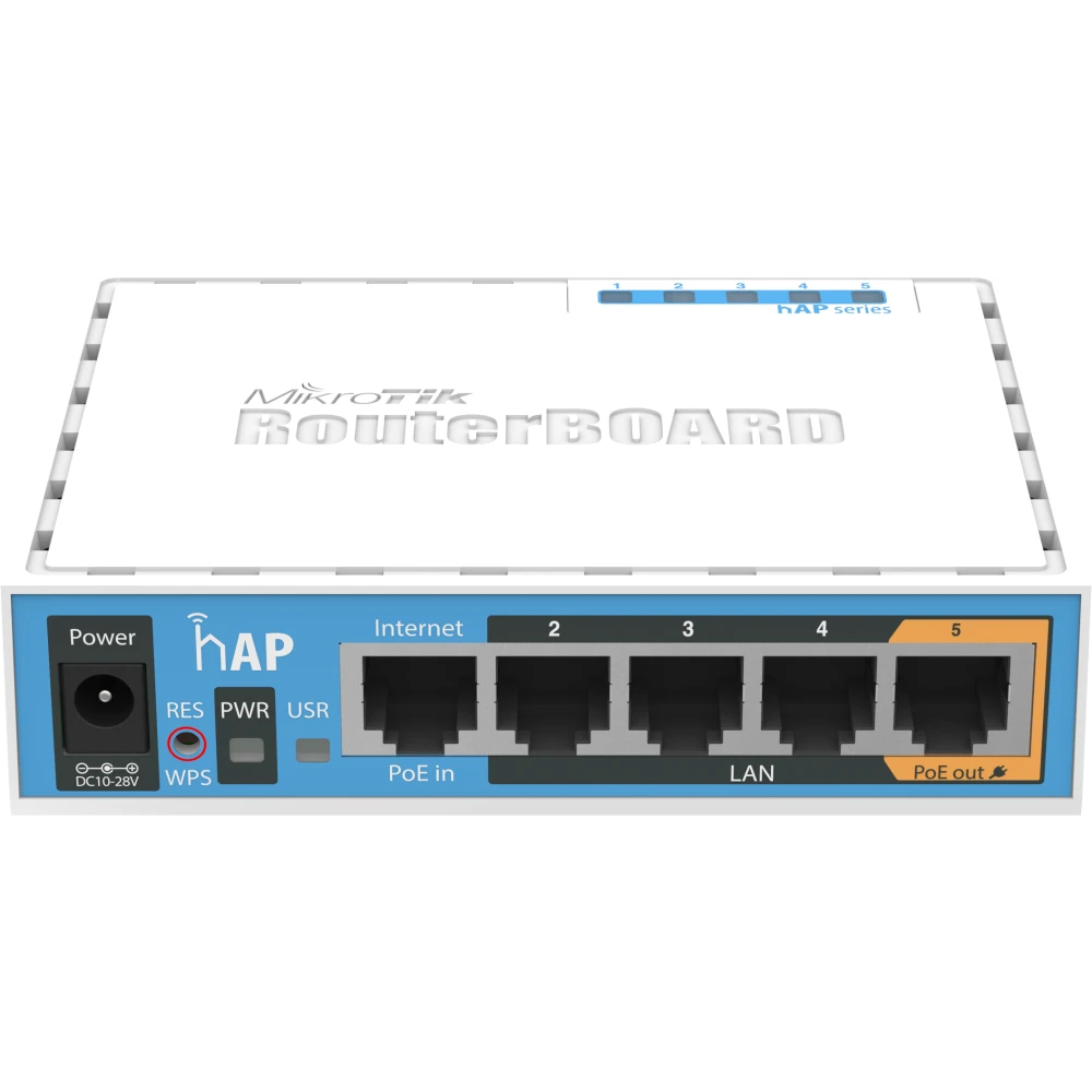 Wi-Fi маршрутизатор (роутер) MikroTik RB951Ui-2nD hAP