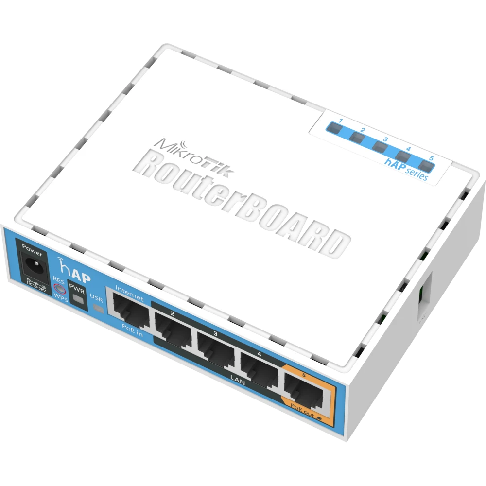 Wi-Fi маршрутизатор (роутер) MikroTik RB951Ui-2nD hAP - фото 2