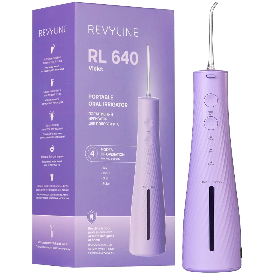 Ирригатор Revyline RL 640 Violet - 8382 - фото 13