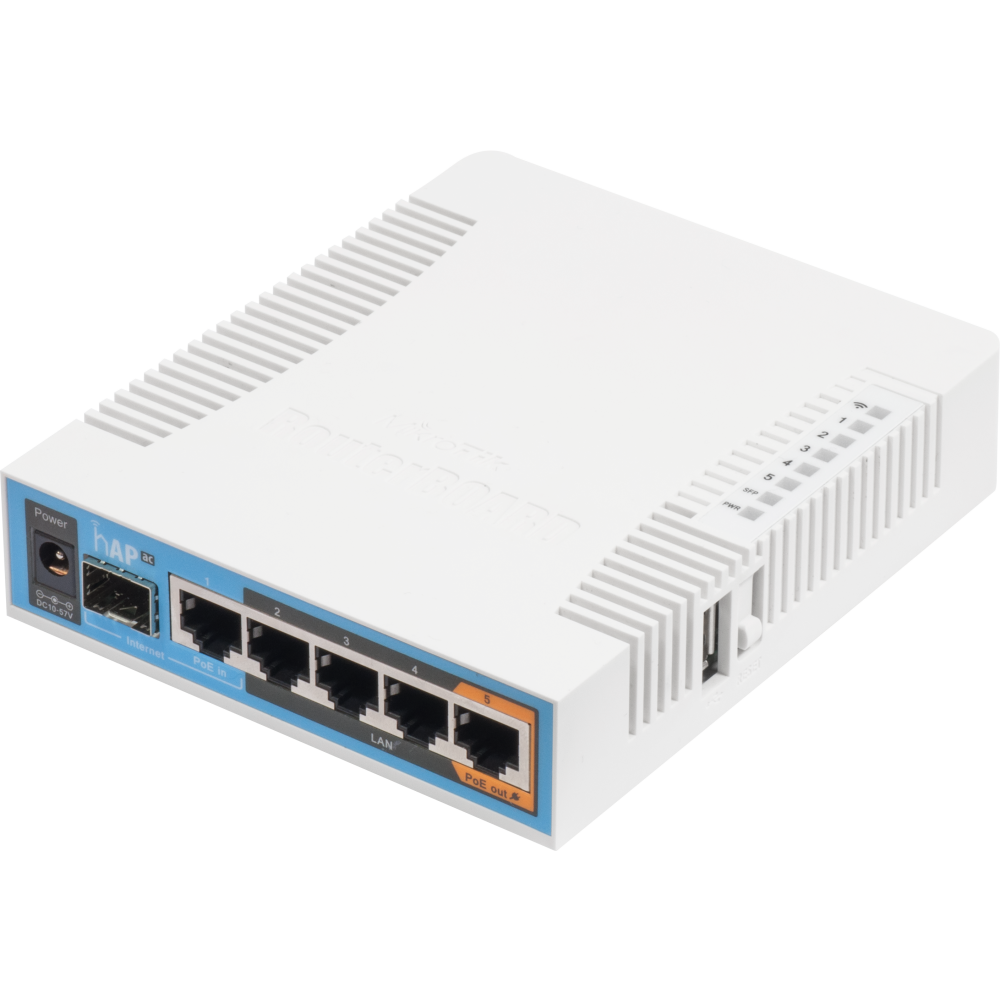 Wi-Fi маршрутизатор (роутер) MikroTik RB962UiGS-5HacT2HnT