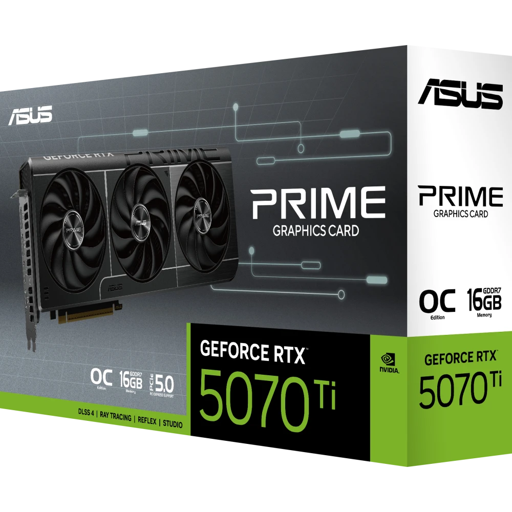 Видеокарта NVIDIA GeForce RTX 5070 Ti ASUS PRIME OC 16Gb (PRIME-RTX5070TI-O16G) - фото 12