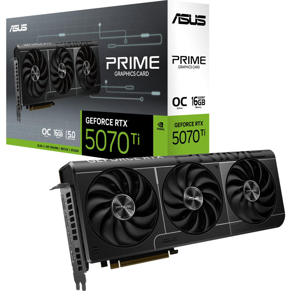 Видеокарта NVIDIA GeForce RTX 5070 Ti ASUS PRIME OC 16Gb (PRIME-RTX5070TI-O16G) - фото 13