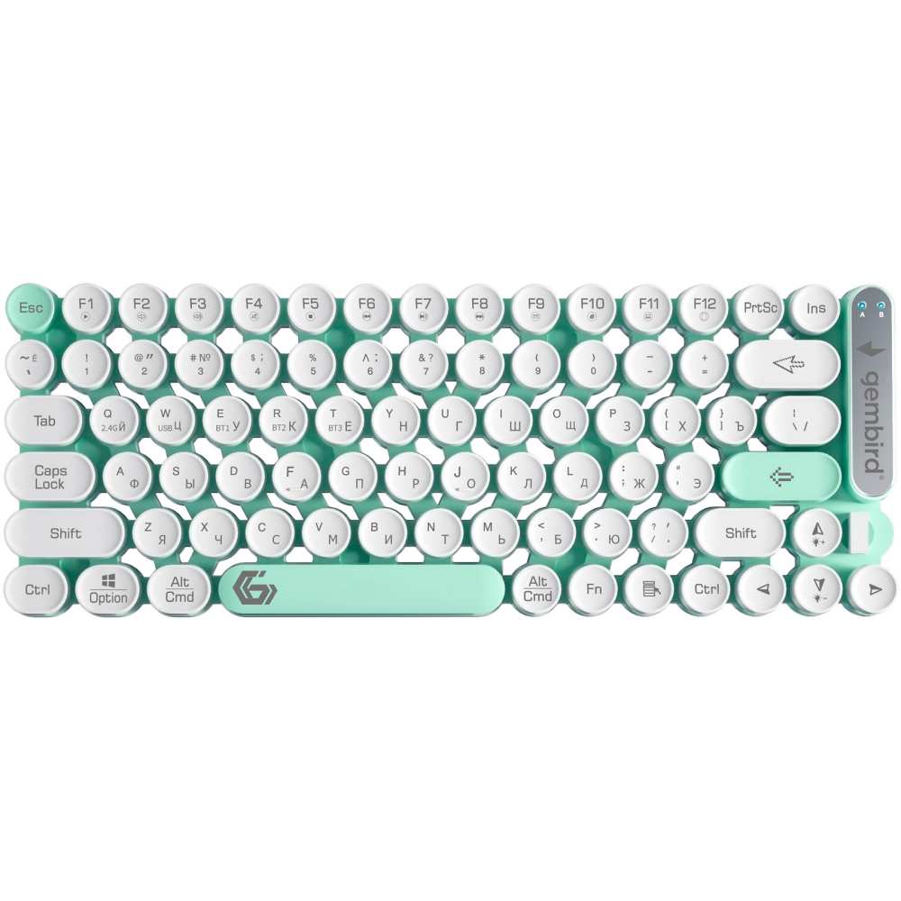 Клавиатура Gembird KBW-9 White