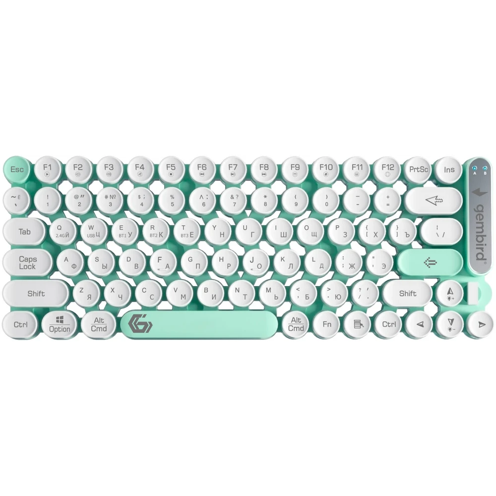 Клавиатура Gembird KBW-9 White