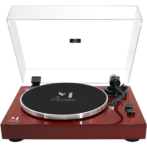 Виниловый проигрыватель Music Public Kingdom TT53AT Red Wood - фото 2