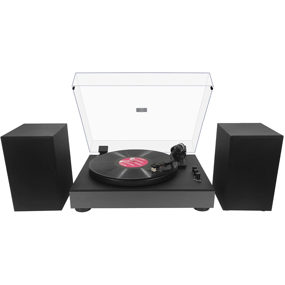 Виниловый проигрыватель Music Public Kingdom TT55ATS Black - фото 2