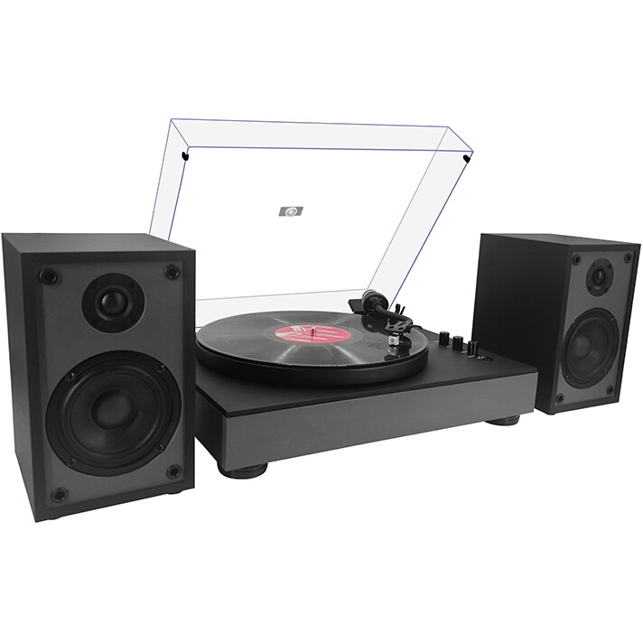 Виниловый проигрыватель Music Public Kingdom TT55ATS Black - фото 4