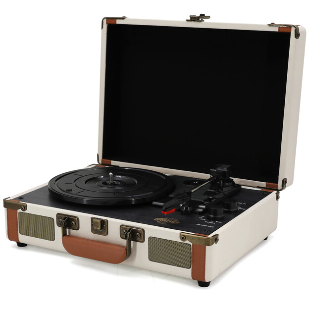 Виниловый проигрыватель Ritmix LP-130B White - фото 2