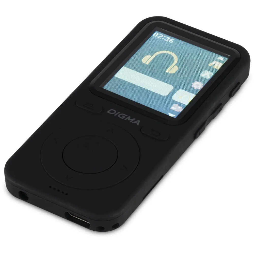 Портативный плеер Digma R4 8Gb Black - фото 4