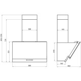 Вытяжка Elikor RX6754XB Stainless Steel (954542)