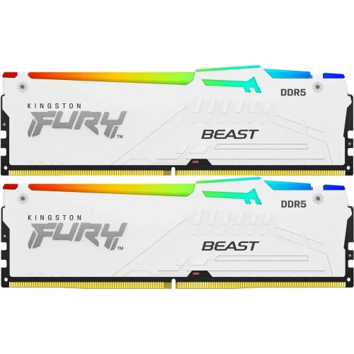 Оперативная память 32Gb DDR5 6400MHz Kingston Fury Beast (KF564C32BWAK2-32) (2x16Gb KIT)