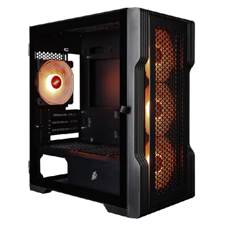 Корпус 1STPLAYER TRILOBITE T3 ARGB Black (T3-BK-4F7)