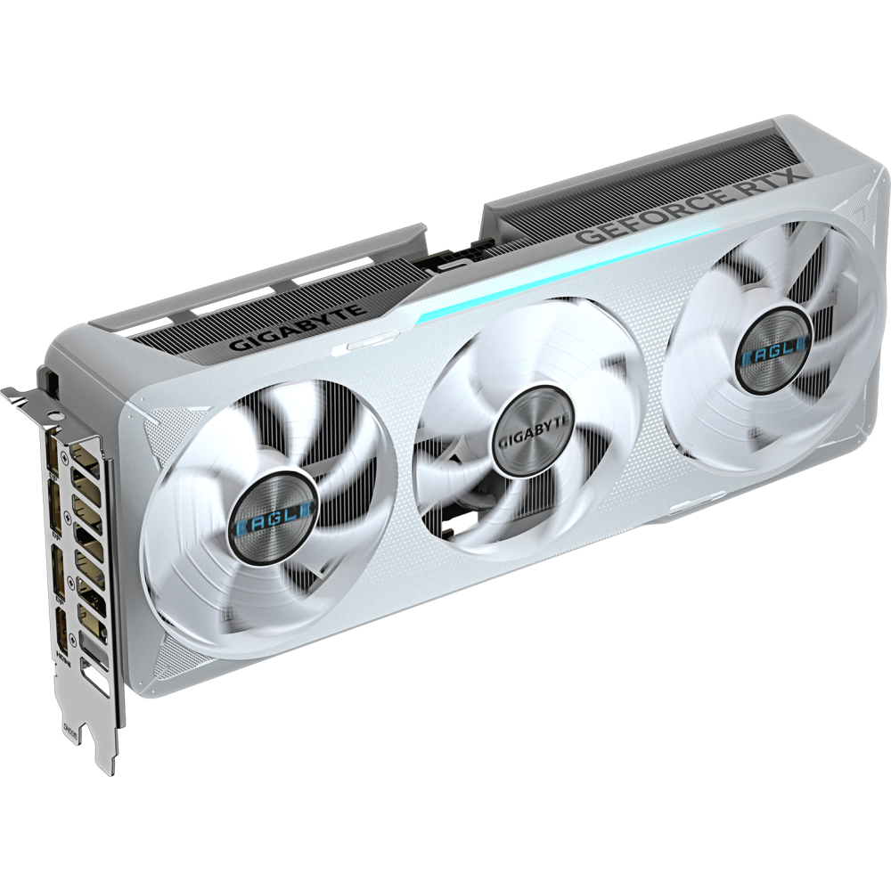 Видеокарта NVIDIA GeForce RTX 5070 Gigabyte EAGLE OC ICE SFF 12Gb (GV-N5070EAGLEOC ICE-12GD) - фото 4