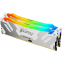 Оперативная память 64Gb DDR5 6400MHz Kingston Fury Renegade White RGB (KF564C32RWAK2-64) (2x32Gb KIT) - фото 2