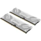 Оперативная память 64Gb DDR5 6400MHz Kingston Fury Renegade White RGB (KF564C32RWAK2-64) (2x32Gb KIT)