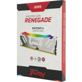 Оперативная память 64Gb DDR5 6400MHz Kingston Fury Renegade White RGB (KF564C32RWAK2-64) (2x32Gb KIT)