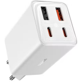 Сетевое зарядное устройство Baseus GaN6 Pro Moon White (P10162701213-00)