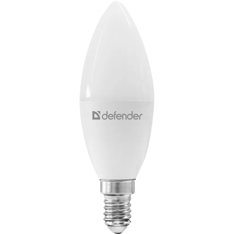 Светодиодная лампочка Defender C37-12W-840-E14 (12 Вт, E14) - 95127
