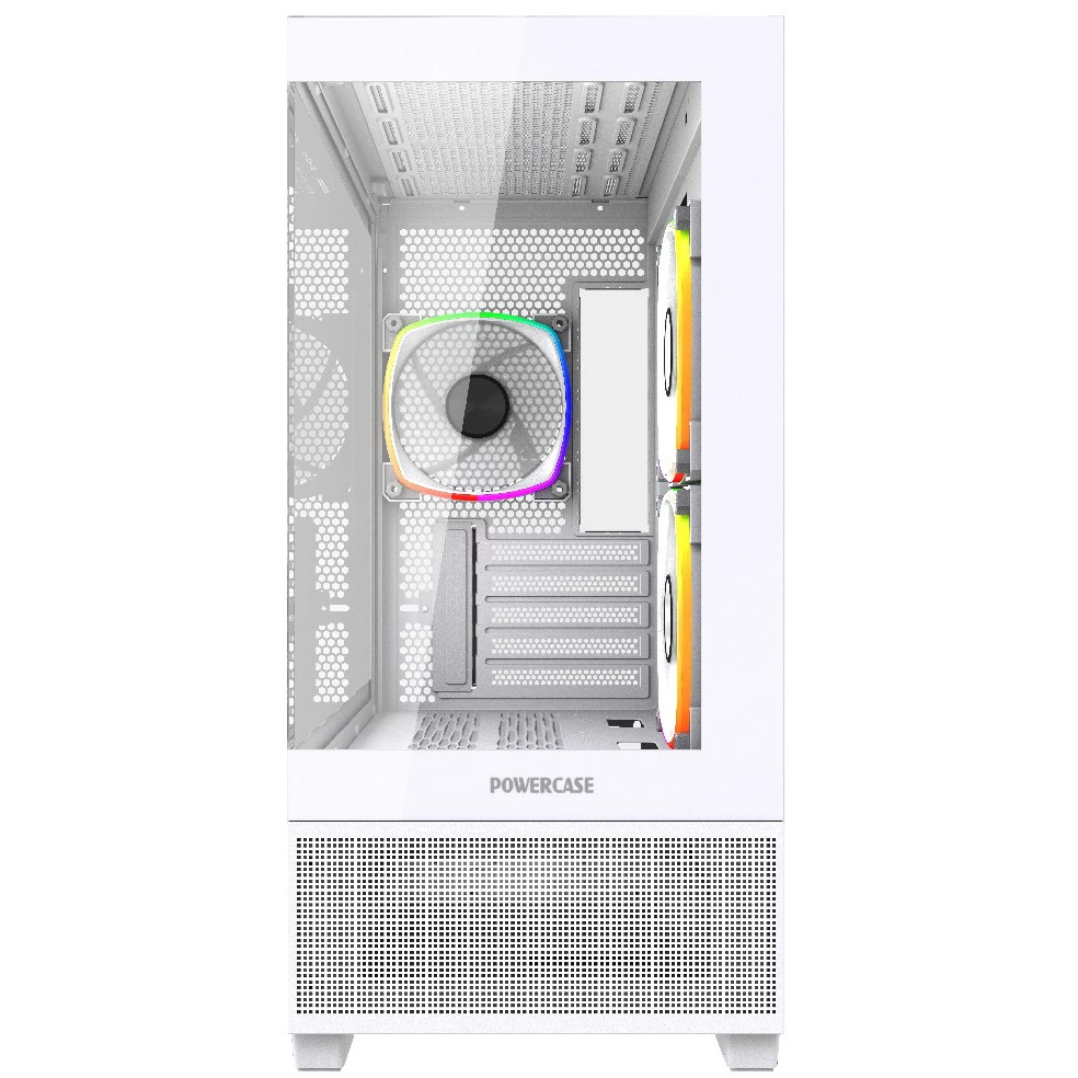Корпус Powercase Vision Micro M3W White - CVMMW-A3 - фото 2