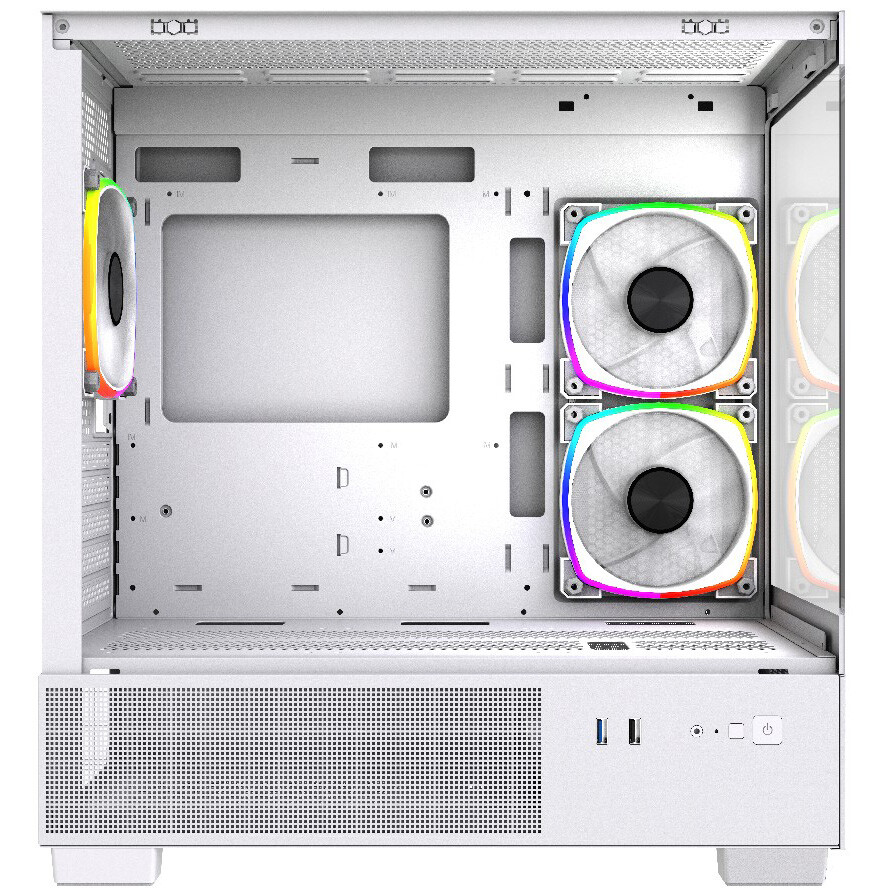 Корпус Powercase Vision Micro M3W White - CVMMW-A3 - фото 3