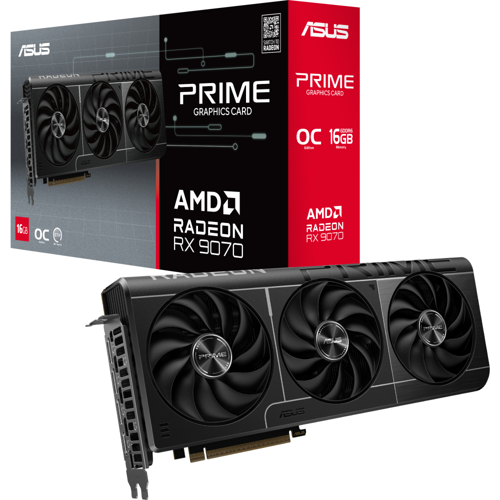 Видеокарта AMD Radeon RX 9070 ASUS OC 16Gb (PRIME-RX9070-O16G) - фото 10