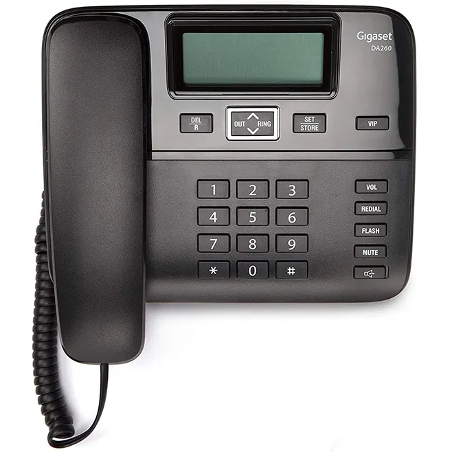 Проводной телефон Gigaset DA260 Black - S30054-S6532-A601