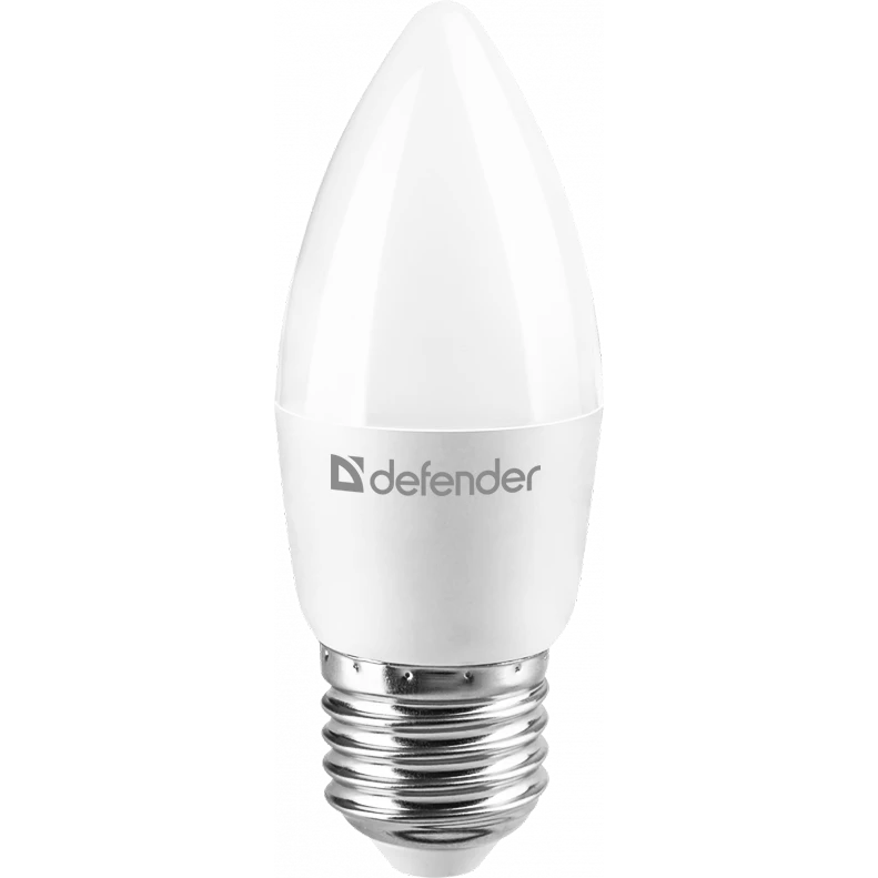 Светодиодная лампочка Defender C37-8W-840-E27 (8 Вт, E27) - 95109