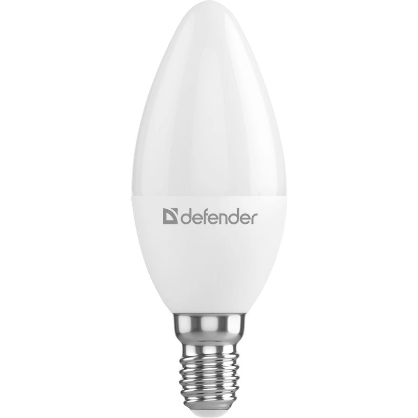 Светодиодная лампочка Defender C37-8W-840-E14 (8 Вт, E14) - 95103
