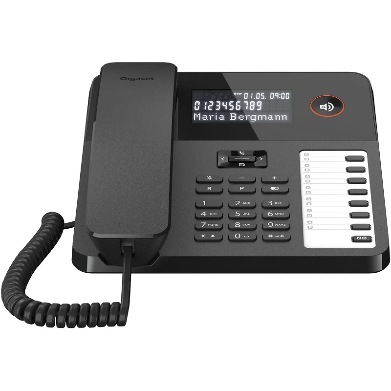 Проводной телефон Gigaset DESK600 Black - S30350-H224-R101 - фото 2