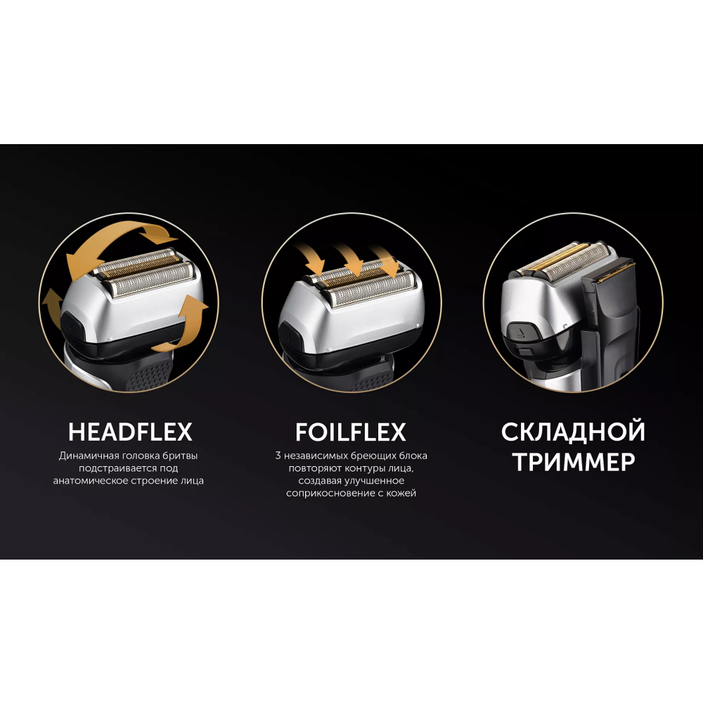 Бритва Polaris PMF1015RC Black/Silver - PMF 1015RC - фото 5
