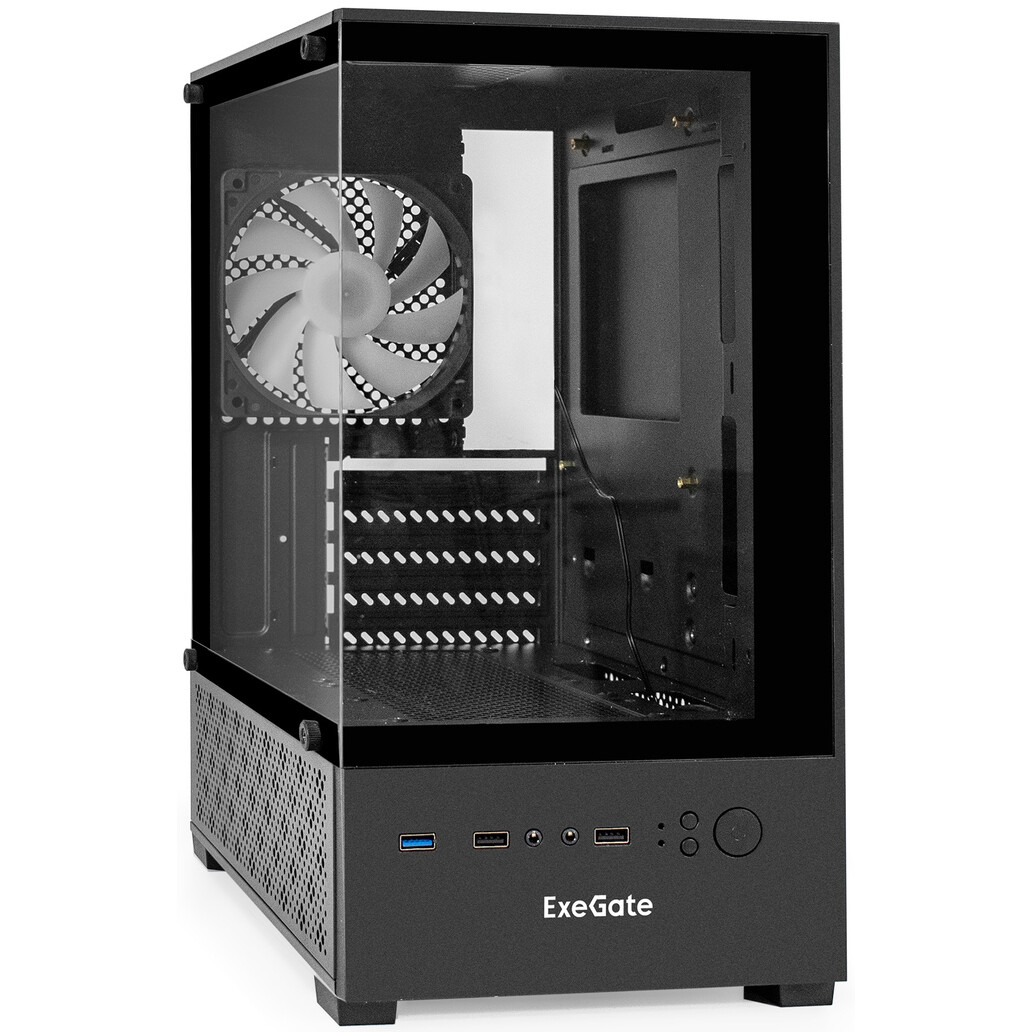 Корпус ExeGate i3 SEA 450W Black - EX298750RUS - фото 2