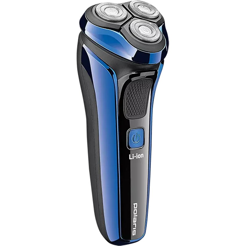 Бритва Polaris PMR0304R Black/Blue - PMR 0304R - фото 2