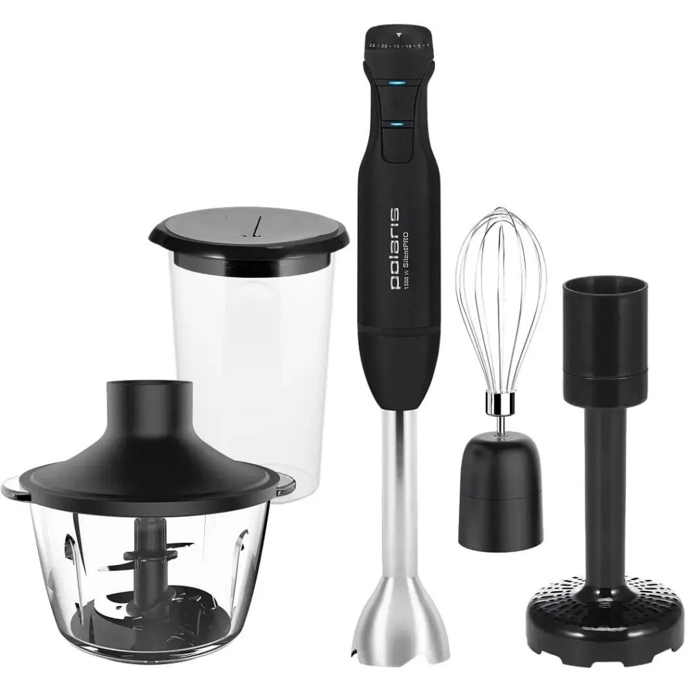 Блендер Polaris PHB1517GL Black/Silver - PHB 1517GL