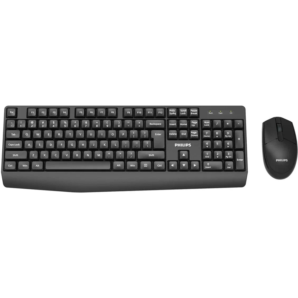 Клавиатура + мышь Philips SPT6337 - SPT6337B/60 - фото 2