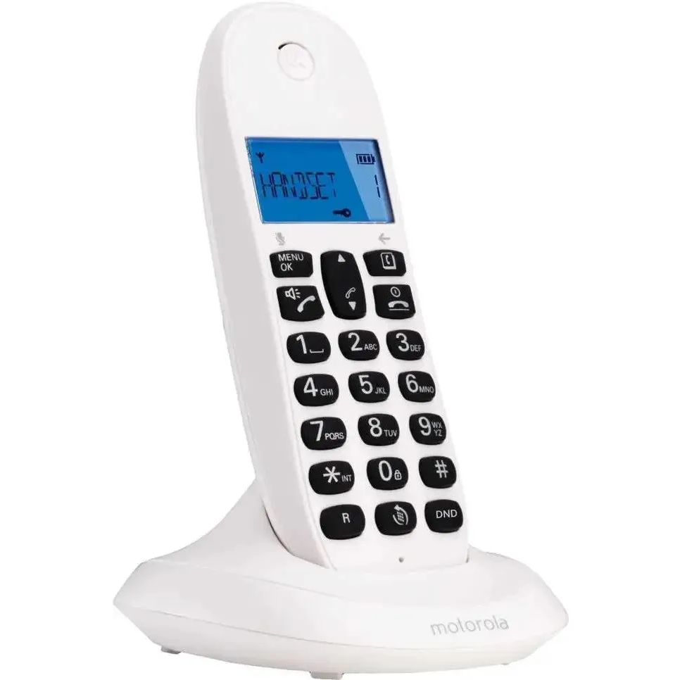 Радиотелефон Motorola C1001СB+ White - 107C1001BLANCO - фото 3