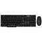 Клавиатура + мышь AlterAcs M005-ORE + K003-ORE Black - KM001-ORE Black