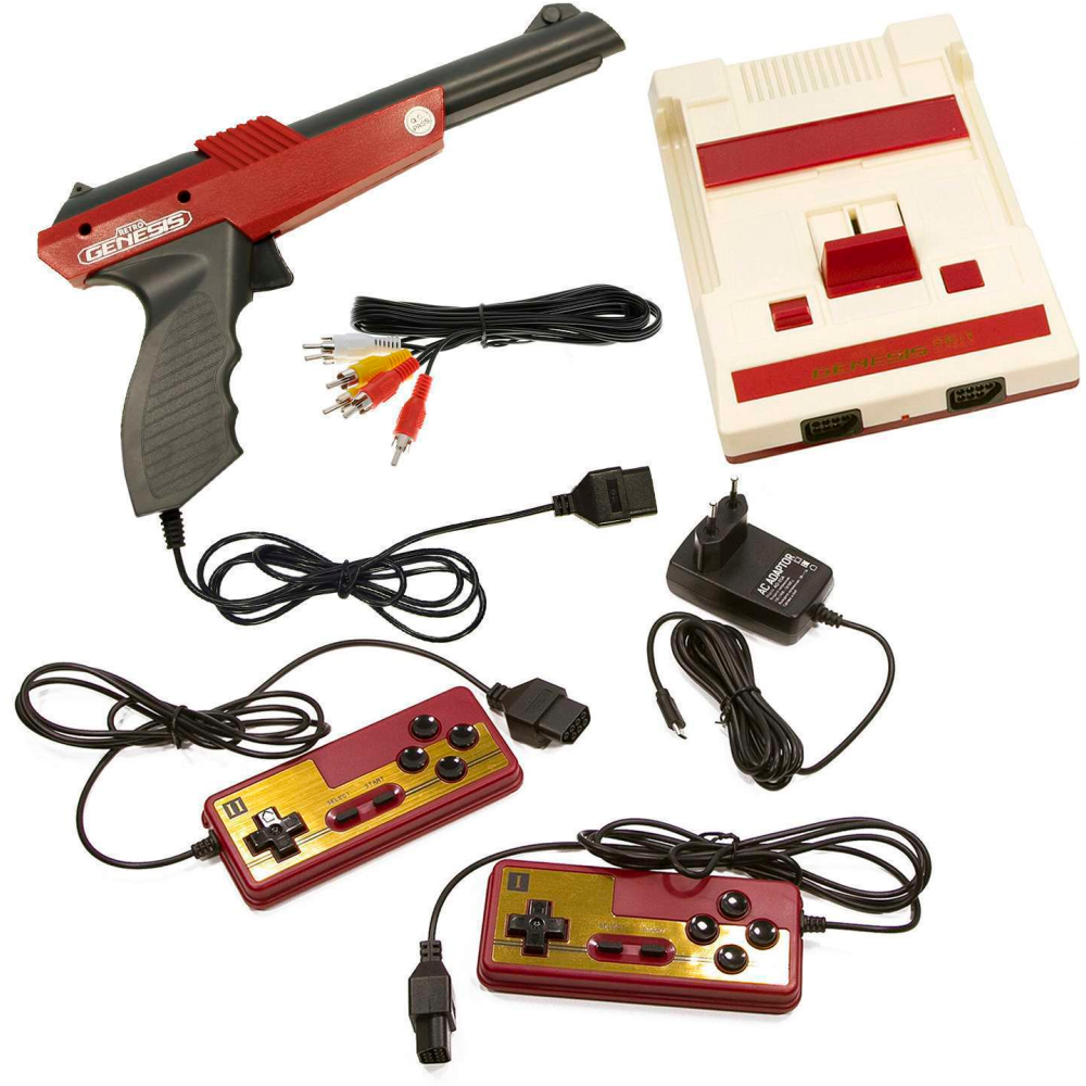 Игровая консоль Retro Genesis 8 Bit Lazergun (450 встроенных игр) - ConSkDn134 - фото 3