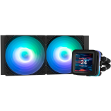 Система жидкостного охлаждения Zalman Alpha 2 DS A24 Black (ALPHA2 A24 DS BLACK)