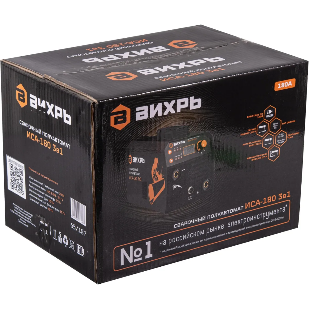 Сварочный аппарат Вихрь ИСА-180 - 65/187 - фото 10